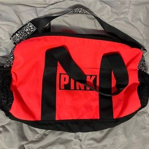 Pink by Victoria secret 2015 duffle bag neon pink